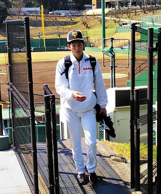 巨人・戸郷、鳥谷斬る！開幕ローテ正念場「自信つけたい」　　