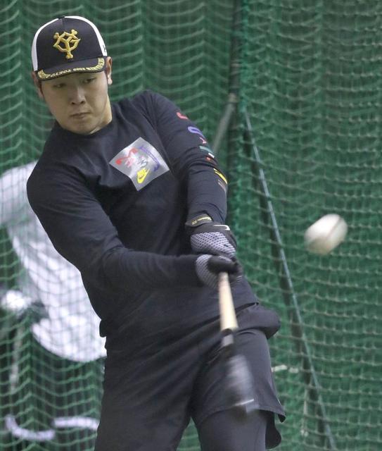 巨人 岡本 淡々と打つ 練習メニュー工夫して調整 野球 デイリースポーツ Online
