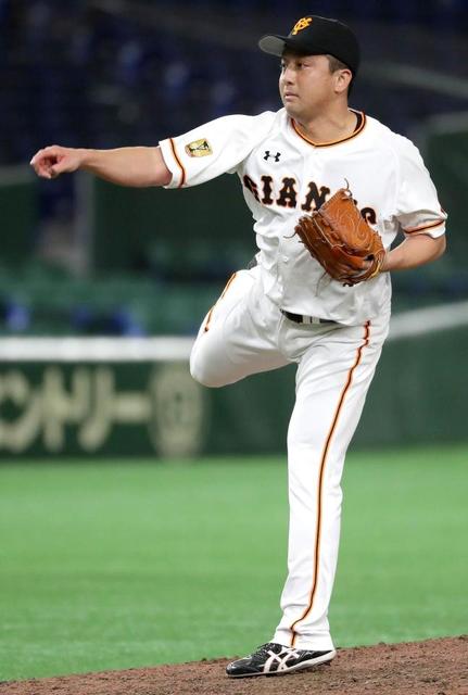 巨人・沢村「いい状態を維持できている」田口、戸郷とともに打者相手に投球