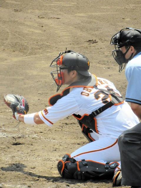 巨人 大城は３打数無安打も好リード披露 ２軍練習試合に出場 野球 デイリースポーツ Online