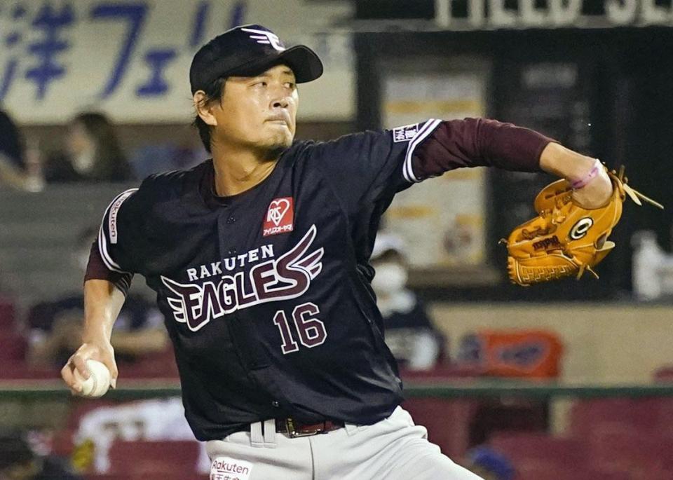 　７回途中までを１０奪三振２失点だった涌井