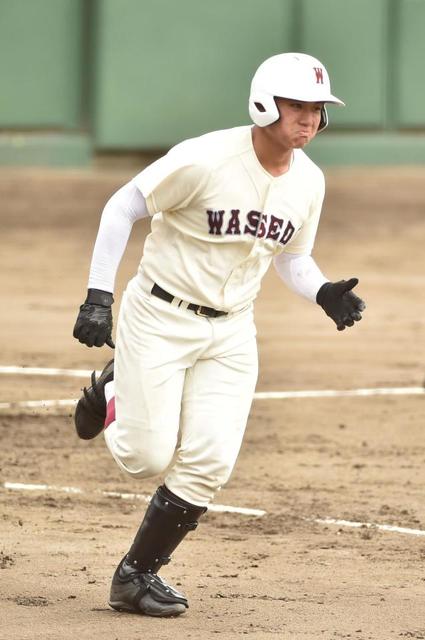 日本ハム 清宮の弟 早実の清宮福太郎が公式戦１号 野球 デイリースポーツ Online