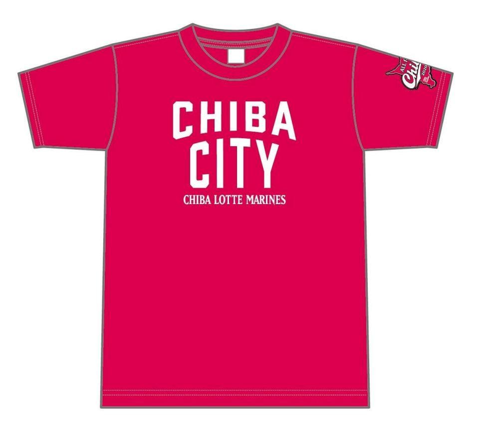 販売を行う「ＣＨＩＢＡＣＩＴＹ　Ｔシャツ」（球団提供）