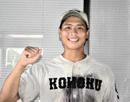 日本のプロ入りを目指す台湾留学生・尤（撮影・永井優花）