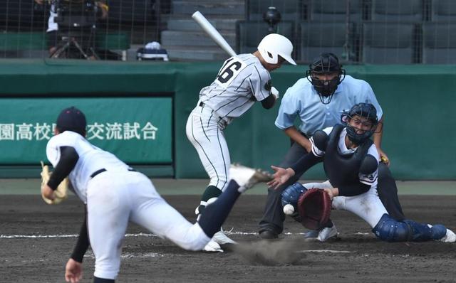 鶴岡東が逆転勝ち　九回２死満塁の大ピンチは好プレーでしのぐ