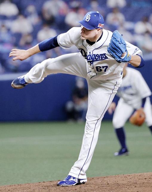 中日が５カード連続勝ち越し　ロドリゲスが６回無失点で２勝目　高橋がトドメ弾