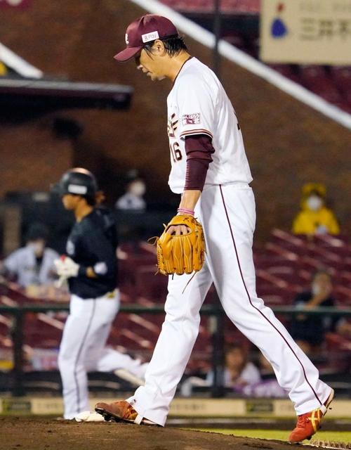 開幕8連勝中の楽天・涌井 7回2失点、リード許して降板