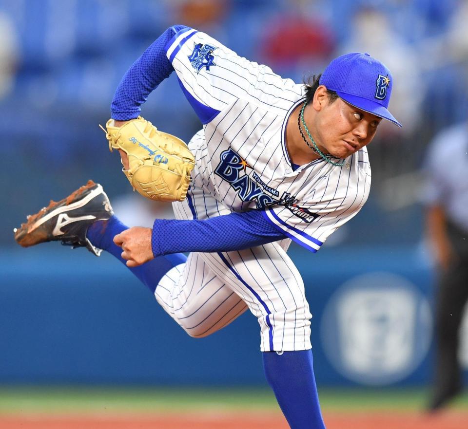 　広島戦に先発したＤｅＮＡ・浜口遥大