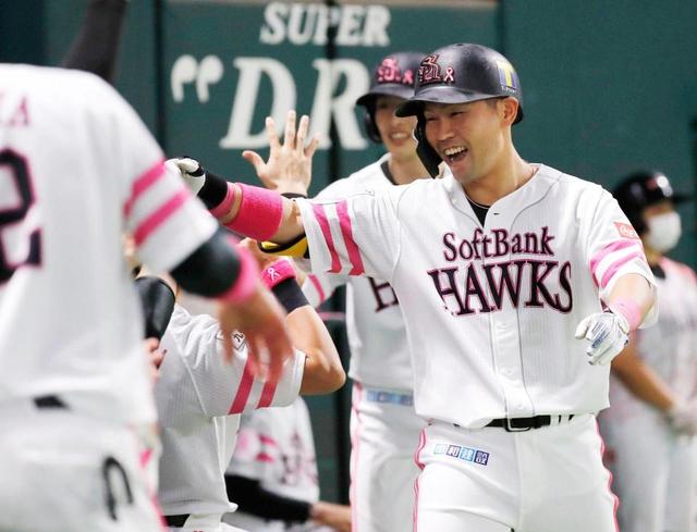 ソフトバンク・中村晃が４号Ｖ弾　通算１０００安打まであと「１３」