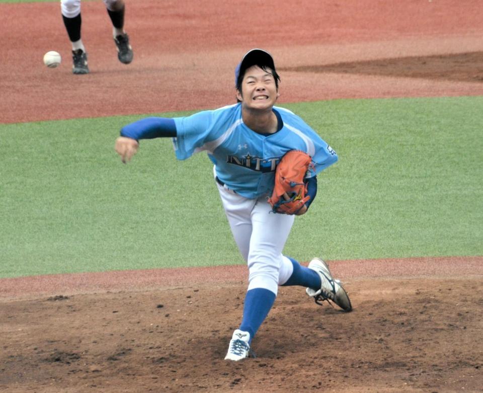 中大・牧とのドラフト候補対決で２打席無安打に抑えた日体大・森