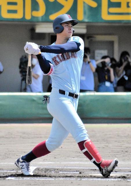 近大・佐藤、猛アピール二塁打　阪神６人体制で視察、和田ＴＡ「スケール大きい」