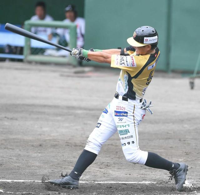 ＢＣ栃木・川崎、初打席初球本塁打　米３０キロゲットで西岡にプレゼント