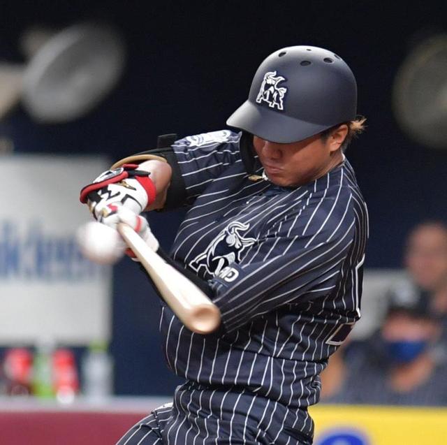 オリックス・宜保がプロ初打点「単純にうれしい、それだけですね」