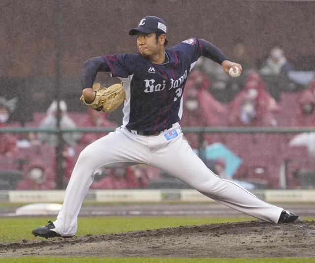 西武・辻監督が怒り　雨の中試合強行、投手不足に痛いノーゲーム