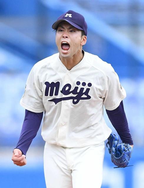 明大・入江　初完投初完封！自己最多の１３Ｋ「素直にうれしい」