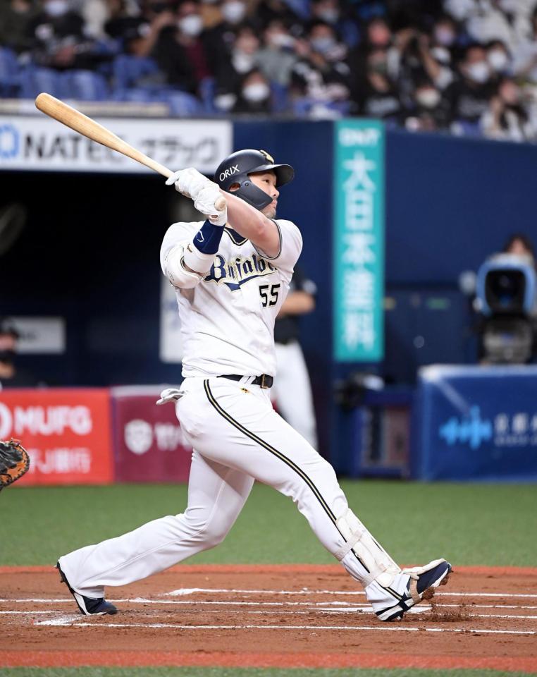 オリックス・T－岡田 右翼5階席へ特大15号「感触は完璧でした