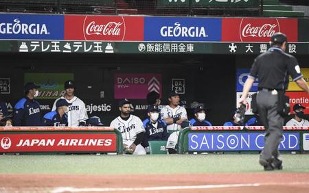 　ソフトバンクに敗れ、沈む西武ベンチ＝メットライフドーム