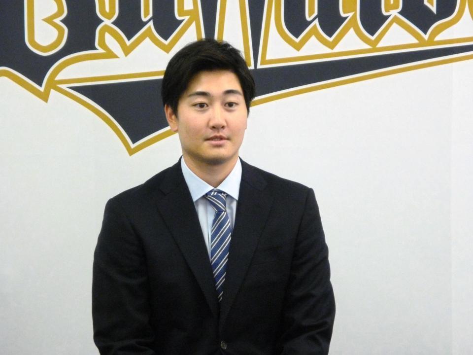 契約更改交渉に臨んだオリックス・竹安