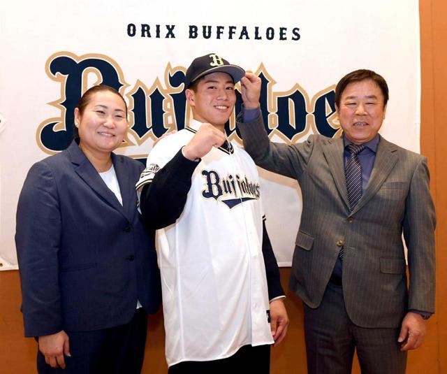 オリックス・ドラ3来田“親孝行”でもロッテ・ドラ2中森に負けん/野球