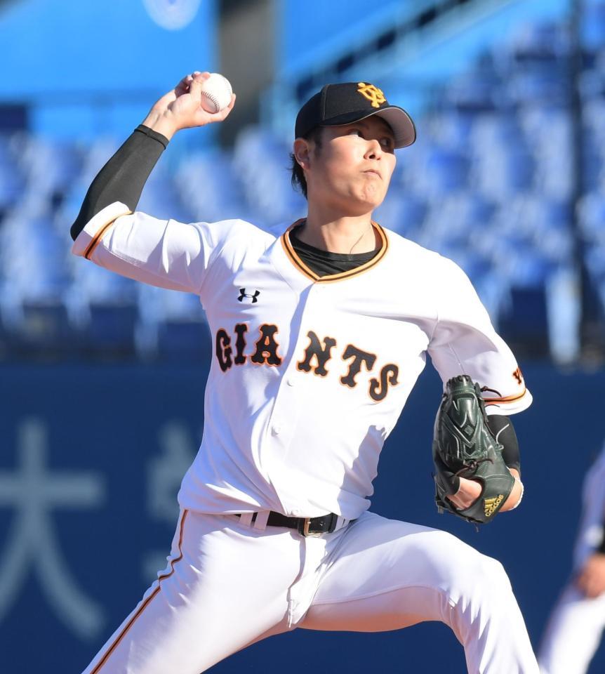 元巨人 宮国は最速１４０キロで被安打１ 今持っている全ての力を出せた 野球 デイリースポーツ Online