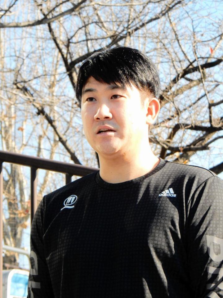 　米メジャーへの思いを語る巨人・菅野