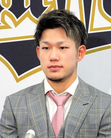 　育成選手契約を結んだオリックス・西浦