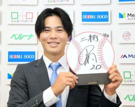 西武・宮川投手は７００万円増昨年ドラフト１位、４９試合登板