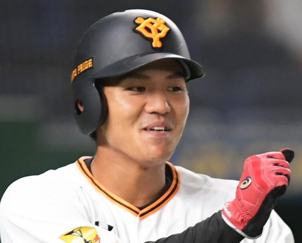 巨人 田中俊太 プロコレユニフォーム L