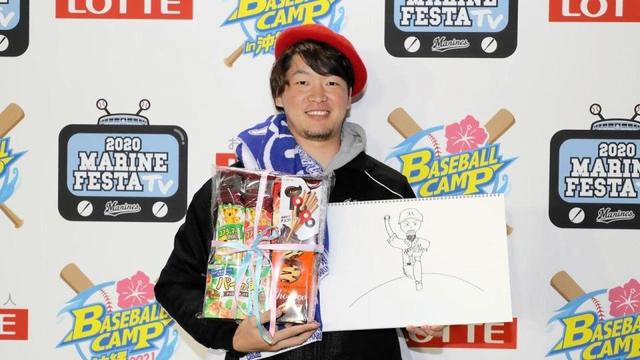 ロッテ 二木 安田ら４選手が描いたイラストがグッズ化 ３分以内でも 上手 ｎｐｂ 野球 デイリースポーツ Online