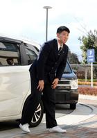 　入寮するオリックス・来田涼斗＝舞洲（撮影・山口登）