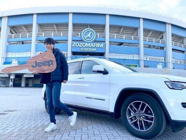 ロッテ・和田　マイカーも俺も走る！ジープ貸与で決意