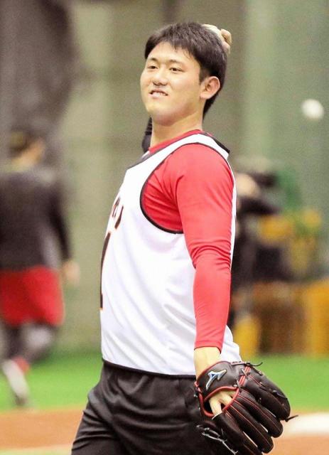 巨人 ドラ１平内 ドラ４伊藤優 １軍キャンプに闘志メラメラ 野球 デイリースポーツ Online