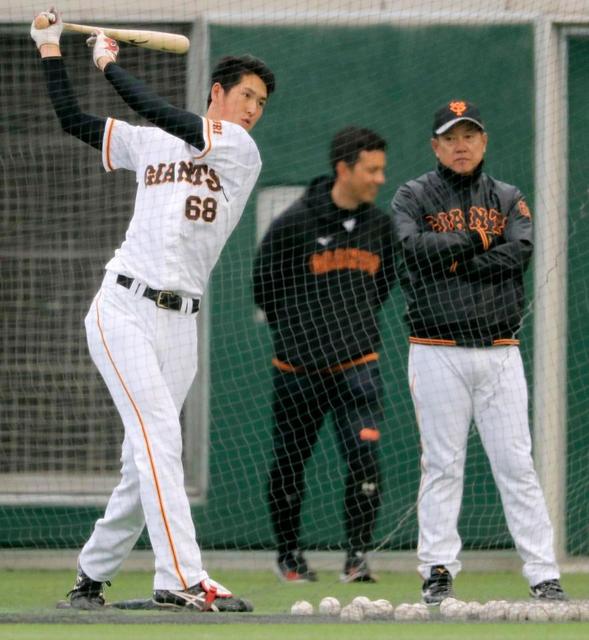 身長２メートルの巨人ドラフト５位 秋広が岡本和に弟子入り熱望 野球 デイリースポーツ Online
