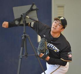 日本ハム・斎藤佑樹、出力アップし「ヨシッ」１３０キロ前後も記録「今