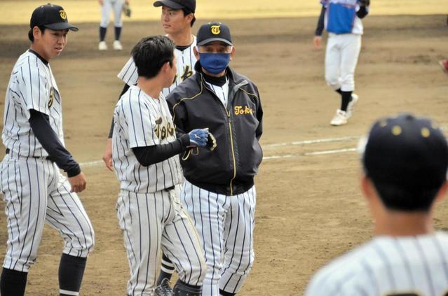 東海大野球部が不祥事以降初の対外試合　井尻新監督“初陣”で厳しさ