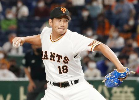 巨３-２ヤ（４日）巨人の菅野が３回無失点