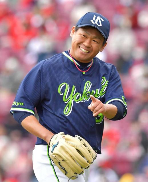 ヤクルト・田口　地元・広島で初陣！移籍後初登板　新投法２回１安打無失点