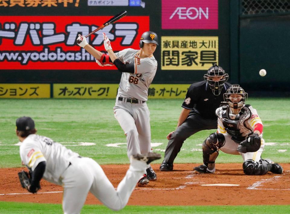 巨人 秋広がオープン戦初打点 ボテボテ適時内野安打に 打点が付いたことはうれしい 野球 デイリースポーツ Online