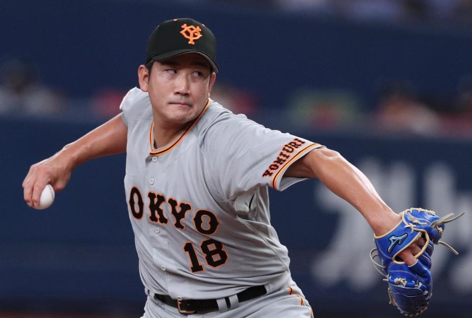 　オリックス戦に先発した管野