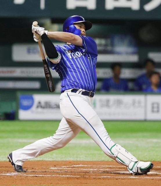 ＤｅＮＡ　佐野の適時打で２０イニングぶり得点「打線を引っ張っていかないと」