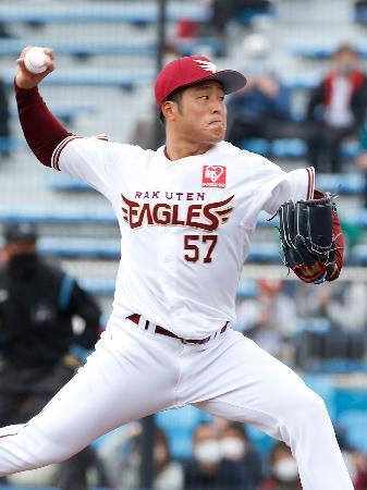 楽７-２オ（１８日）滝中は６回２失点