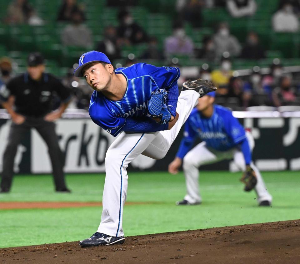 　５回１失点と好投した先発の入江