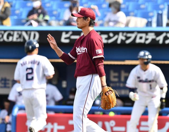 楽天・涌井がまさかの大乱調　押し出し＆満塁被弾　開幕へ不安