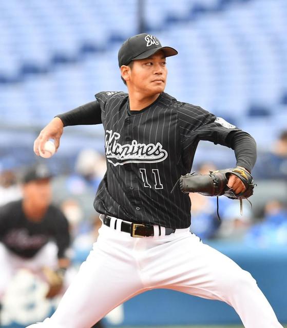 ロッテ・佐々木千が３回１失点　次回登板へ課題