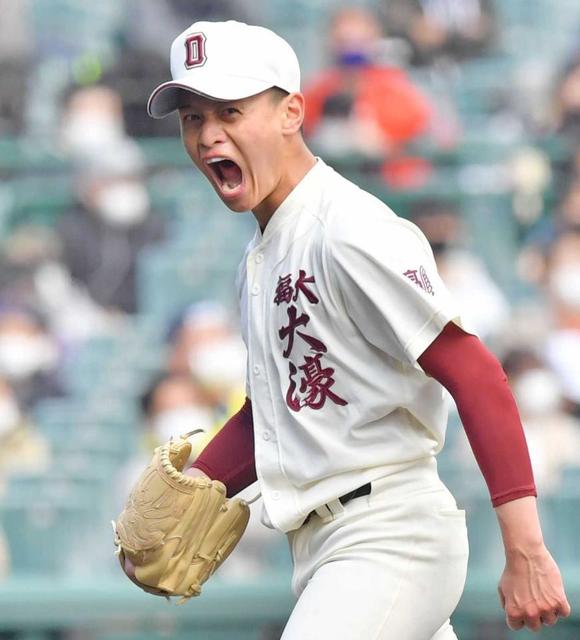 福岡大大濠・毛利１０Ｋ１失点完投　甲子園で秋の雪辱