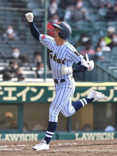 東海大菅生 大会８００号の千田「１号狙っていたが…」メモリアル知り「うれしかった」/野球/デイリースポーツ online