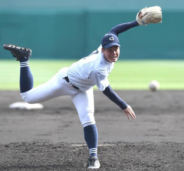 中京大中京・畔柳 今大会最速149キロ出た 出場選手でも最速