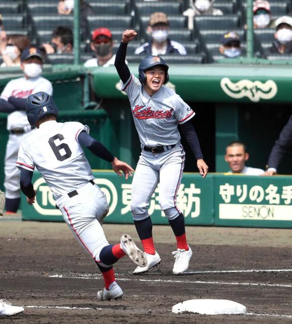 京都国際・山口 昨年聖地に立てなかった“兄”の分まで 三塁コーチャーでチームをけん引