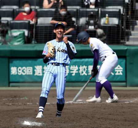 東海大相模が１０年ぶりの決勝進出 エース 石田が３安打１５奪三振の快投 野球 デイリースポーツ Online