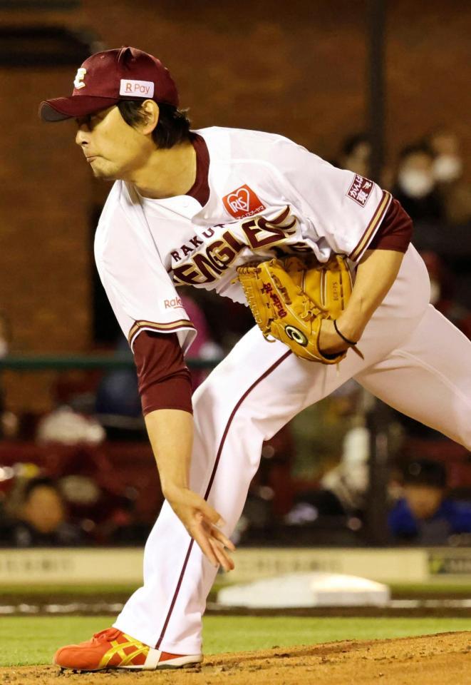 オリックス戦に先発した楽天・涌井＝楽天生命パーク